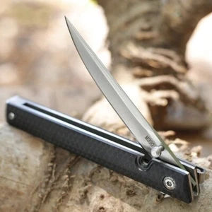 Taktisches Klappmesser Messer Jagd Survival Messer Taschenmesser EDC mit Clip - Bild 1 von 6