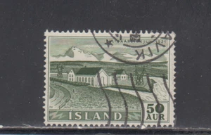 ICELAND : 1956 - USED - SCOTT # 290 - Picture 1 of 1
