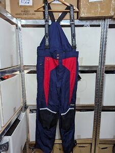 Spyder US Ski Team Dermizax Vintage Trousers Mens Size XL Pants Suspenders Bib
