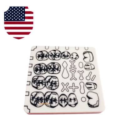 Dental Cavity Tooth Preparation Blocks Caries Remove Model Student Trainer only1 - Image 1 of 4