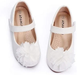 ADAMUMU Toddler Dress Shoes Flower Girl Shoes for Weeding Cute Toddler Mary Jane - Picture 1 of 6