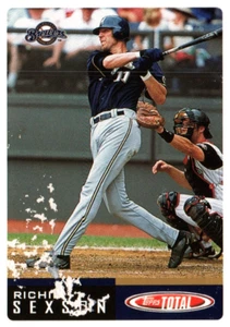 Richie Sexson 1B #424 Brewers Topps Total 2002 - Picture 1 of 2
