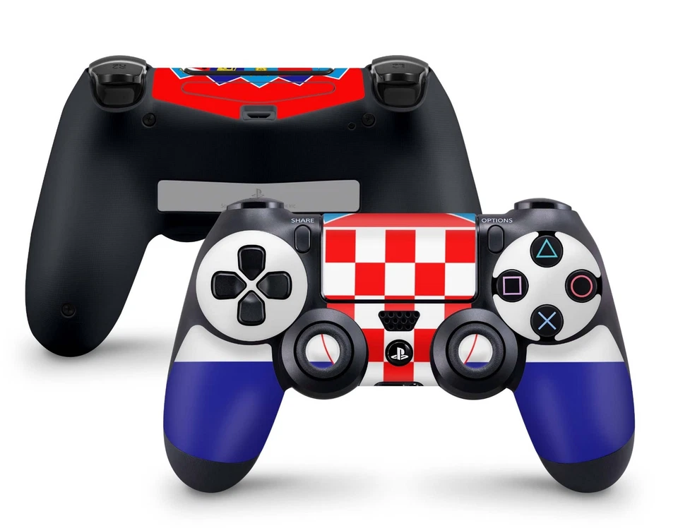 Playstation 4 Controller Aufkleber PS4 Skin Sticker Klebefolie Design Kroatien - Bild 1 von 1