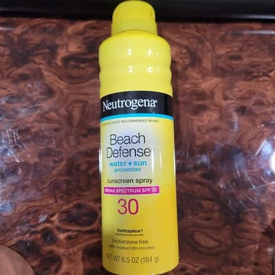 Neutrogena Sunscreen Adult Spray, Water+Sun Protection, SPF 30, 6.5oz X: 06/2025 - Image 1 of 3
