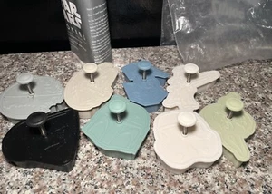 Williams-Sonoma STAR WARS 8 Cookie Cutters Yoda Boba Darth Trooper & Spaceships - Picture 1 of 20