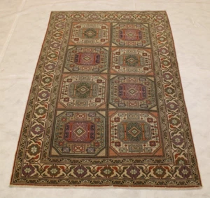 4'9" x 7'1" ft. Semi Antique Turkish Kayseri Hand Knotted Authentic Wool Rug - Picture 1 of 8