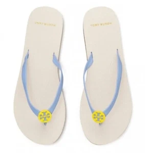 New Tory Burch Mini Minnie Flip Flops- Size 7 - Picture 1 of 7