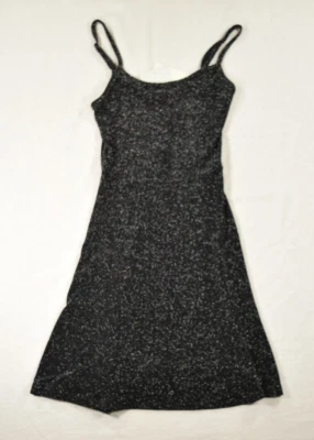 Vestido Love Fire Negro Plata Brillante Talla Pequeña Foto 1 de 4