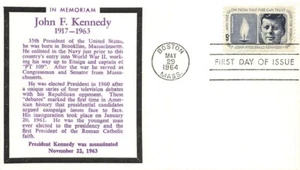 1246 5c JOHN F. KENNEDY JR. - Von Ohlen cachet - Picture 1 of 1