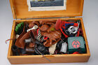 BOX LOT of VIntage Toy Parts Accessories Clothing ACTION FIGURES Western GI Joe