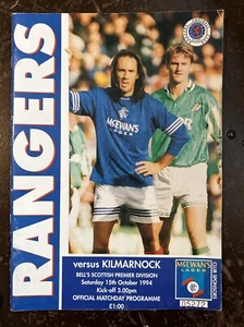 Rangers v Kilmarnock - League - 15th October 1994 - Picture 1 of 2