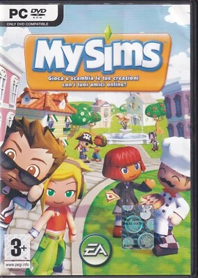 MYSIMS MY SIMS PC Retro Game Completo M10106 - Immagine 1 di 3
