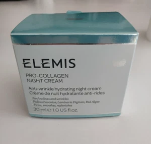 Elemis Pro Collagen Night Treatment Cream 1oz/30ml - NEW in Box - Picture 1 of 2
