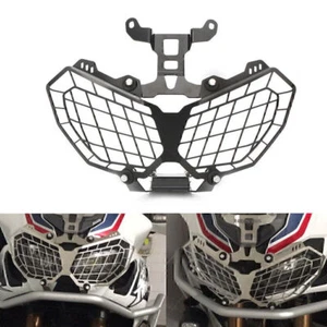 Headlight Lens Guard Protector Cover For HONDA CRF1000L AFRICA TWIN 16-18 New - Foto 1 di 10