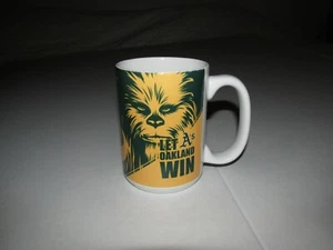 Oakland A’s Athletics MLB Star Wars Chewbacca 15oz Coffee Mug Cup Movie Sith  - Picture 1 of 5