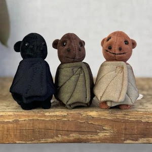 Manhattan Toy Vintage Tiny Flappy Bat Bundle, Mini Bat Soft Toy Beanies X3 Cute - Picture 1 of 16