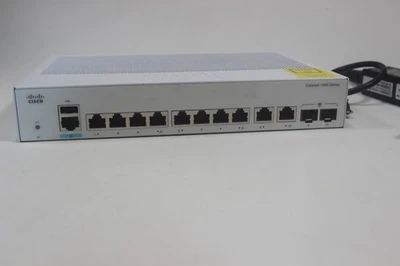 Cisco C1000-8P-2G-L / 8 Ports Fully Managed Ethernet Switch T8-B4 - Image 1 of 4