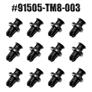 12pcs Bumper And Wheel Well Liner Push-Type Retainer Clips Parts New For - Picture 1 of 11