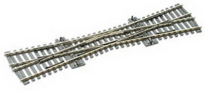 Peco SL-80 HO/OO Nickel Silver Code 100 Single Slip Insulfrog Crossing - Image 1 of 3