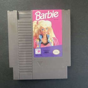 Barbie NES Game Clean Label Loose Tested