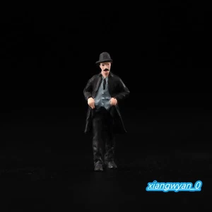 1/64 Gangsters Leader Scene Prop Miniatures Figures Model For Cars Vehicles Toy - Picture 1 of 5