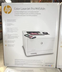 HP W1Y44A Color Laserjet Pro M454DN Printer - NEW SEALED! - Picture 1 of 3