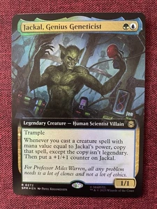 Jackal, Genius Geneticist #272 FOIL EXTENDED NM/M MTG Spiderman Magic Card - Picture 1 of 1
