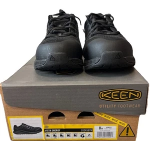 NEW Keen Utility Womens Vista Energy XT CT Black/Raven Synthetic Work Shoes 8W - Picture 1 of 6