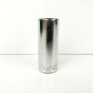 Vintage Craftsman USA Metric 17mm Deep Well Socket 6-Point 3/8" Drive -EE- 44434 - Picture 1 of 4
