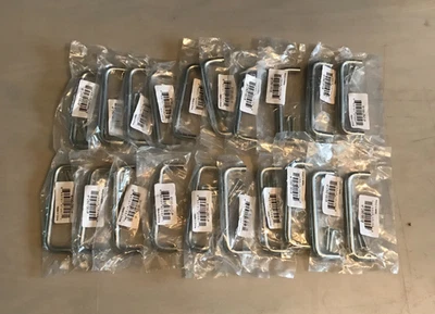 Paquete de 20 - Tirador de alambre de 4" de centro a centro cromo satinado 6130-2SC-P Foto 1 de 2