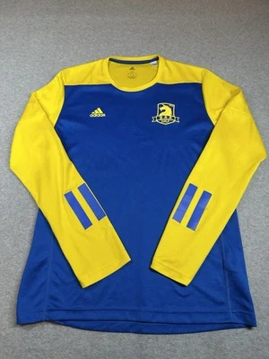 Рубашка мужская Boston Marathon 2020 Adidas AeroReady 1/2 марафон M синяя желтая ПРИМЕЧАНИЕ - Изображение 1 из 4