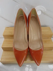 J.CREW hellbraune Damen-Lederpumps Größe 8,5 M handgefertigt in Italien - Bild 1 von 8