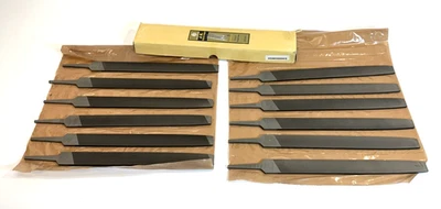 WILLIAMS HAND TOOLS JK FILES &TOOLS 10" BASTARD FLAT FILE MF10 FREE SHIPPING (12-PACK)