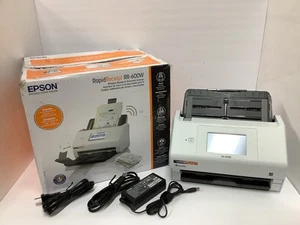 Epson RapidReceipt RR-600W Wireless Color Receipt & Document Scanner B11B258202 - Afbeelding 1 van 5