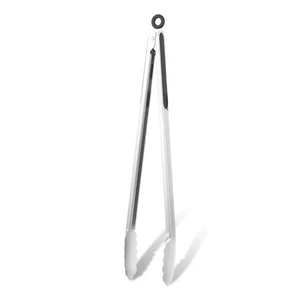 16 Inch Extra Long Grill Tongs Metal BBQ Tong, Premium Stainless Steel Tongs ... - Picture 1 of 7