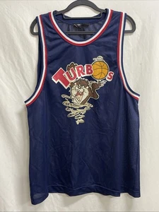 Camiseta deportiva de colección Warner Bros. Looney Tunes Taz Tasmanian Devil Turbos talla mediana - Imagen 1 de 22