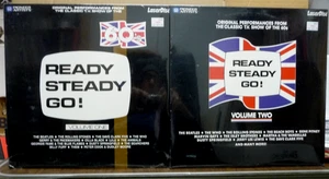 READY STEADY GO! Volume One & Two (LaserDisc) Beatles Rolling Who Beach Boys NEW - Bild 1 von 4