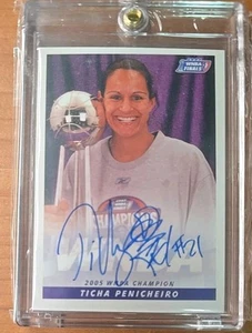2006 Rittenhouse WNBA Auto WNBA Champion Ticha Penicheiro Auto - Picture 1 of 2