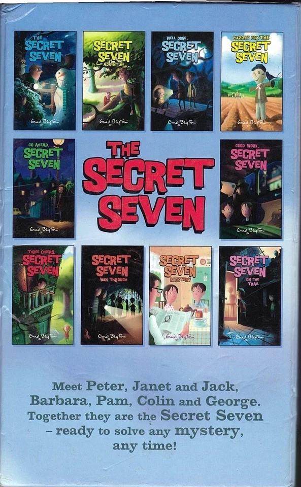 The Secret Seven Books 1-10 BOX SET Enid Blyton 2006 edition books as new - Image 1 of 2