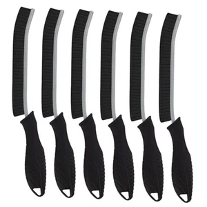 Cepillo de limpieza de grietas de cerdas duras negras - 6 piezas suministros de limpieza para el hogar - - Imagen 1 de 7