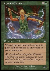 Quirion Sentinel - Invasion #204/350 MTG Magic The Gathering - Picture 1 of 1