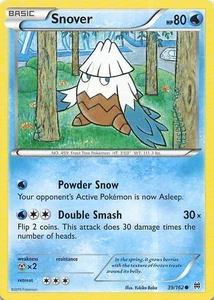 Snover Common XY - BREAKthrough 39/162 LP Normal - Picture 1 of 2