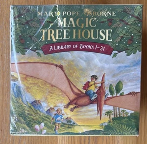 MAGIC TREE HOUSE A Library of Books 1-28 Boxed Set by Mary Pope Osborne-sealed! - Picture 1 of 3