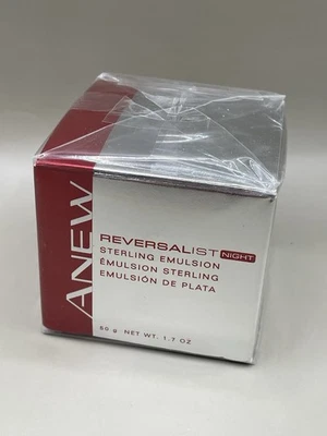 Crema facial antienvejecimiento Avon ANEW 2010 Reversalist Night Sterling emulsión sellada Foto 1 de 4