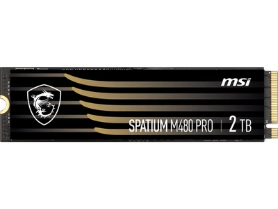 MSI SSD SPATIUM M480 PRO PCIe 4.0 NVMe M.2 2TB Internal Solid State Drive (SSD) - Image 1 of 4