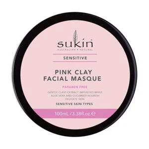 Sukin Natural Sensitive Pink Clay Facial Masque Mask 100ml FREE POST - Picture 1 of 4