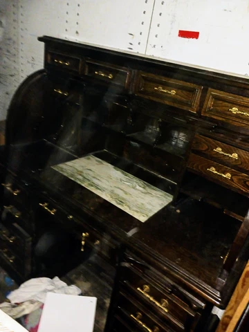 antique roll top Desk Cover