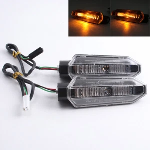 1 par X SEÑAL DE GIRO LED delantero para HONDA CBR650R ABS 2019 2020 2021 2022 2023 - Imagen 1 de 3