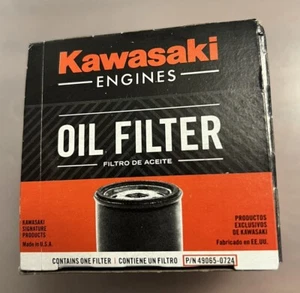 Filtro de aceite Kawasaki 49065-0724 reemplaza 49065-7010 - Imagen 1 de 7