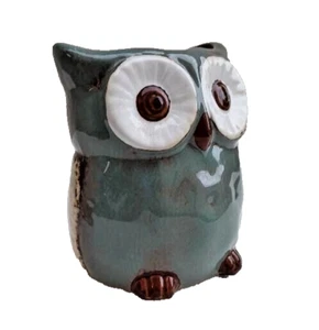 Ceramic Owl Decorative Vase - Picture 1 of 4